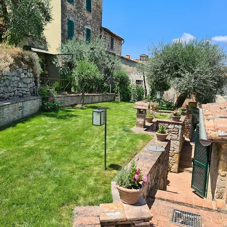 Casa vacanze La Terrazza, Historic Tuscan Stone With Garden&terrace In Cetona