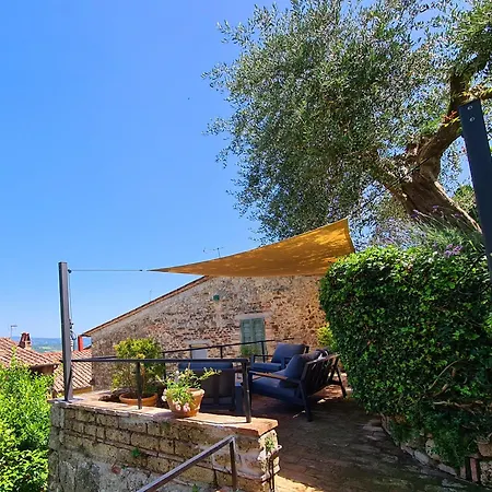 La Terrazza, Elegant Tuscan Stone House With Garden And Terrace In * Cetona
