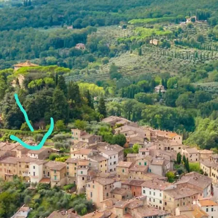 Holiday home La Terrazza, Elegant Tuscan Stone House With Garden And Terrace In